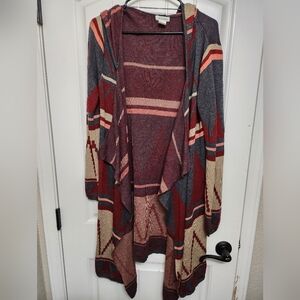 Self Esteem Multicolor Geometric Cardigan